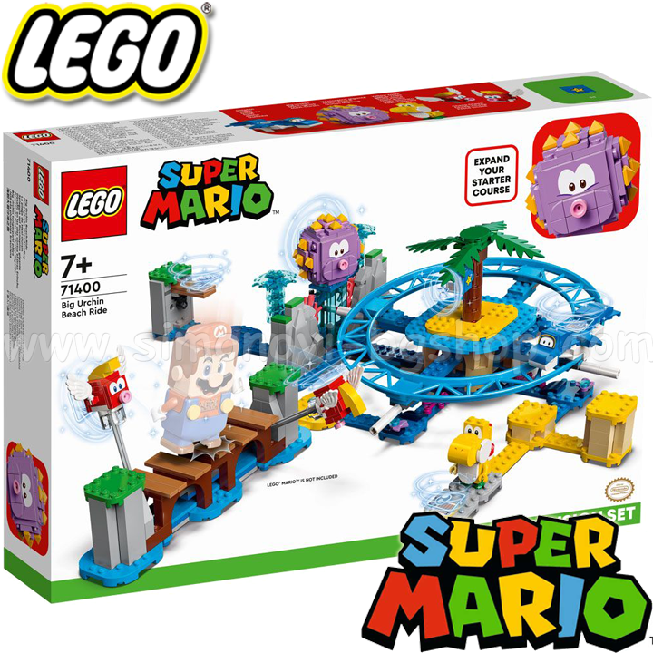 *2022 Lego Super Mario    Big Urchin Beach 71400