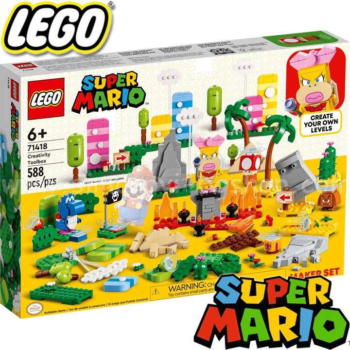 2023 Lego Super Mario Creative Toolbox 71418