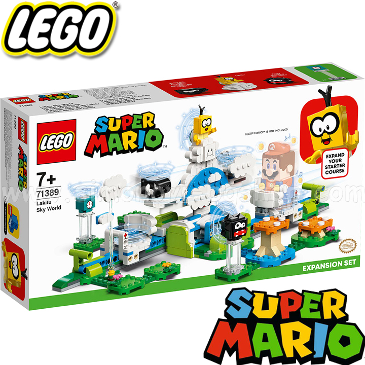 2021 Lego Super Mario Небесният свят на Лакиту 71389 2021 Lego Super Mario Небесният свят на Лакиту 71389