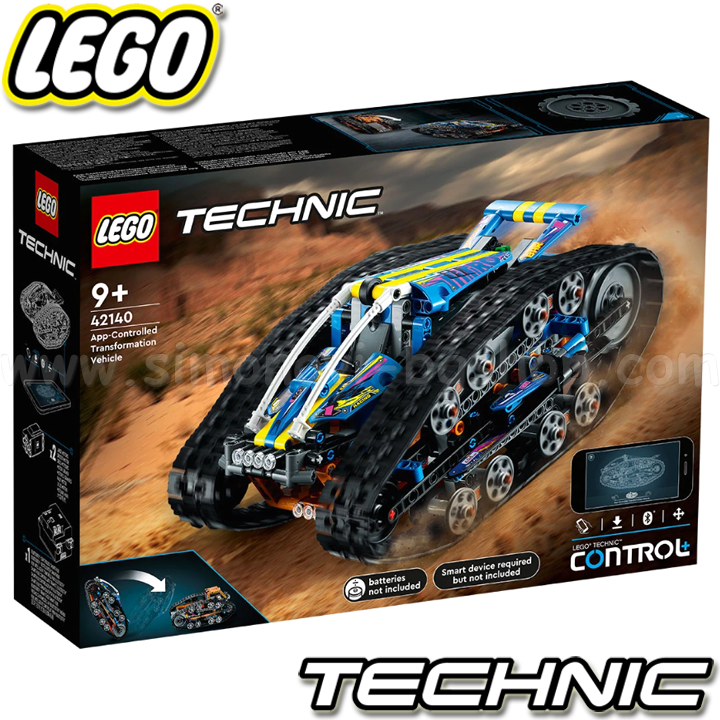 * 2022 LEGO Technic   App-Controlled Vehicle 42140