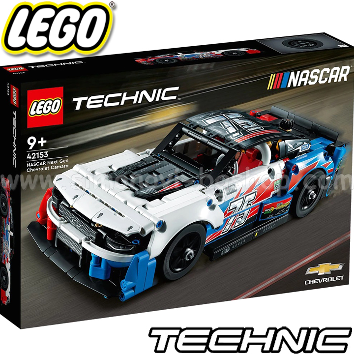 2023 Lego Technic NASCAR Next Gen Chevrolet Camaro ZL1 42153