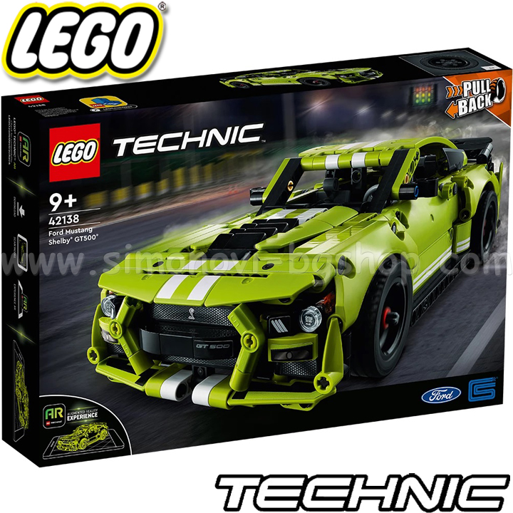 2022 Lego Technic Ford Mustang Shelby GT500 42138
