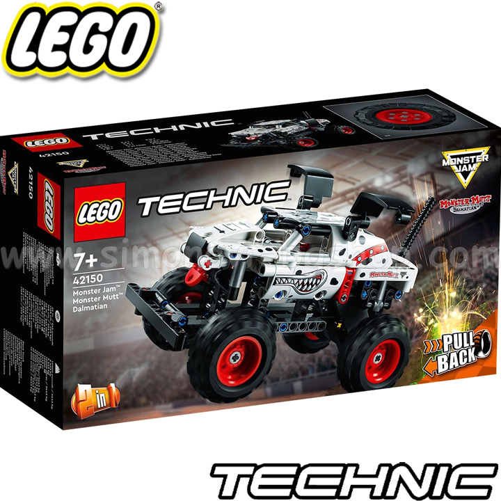 2023 Lego Technic Buggy Monster Jam Mutt 42150