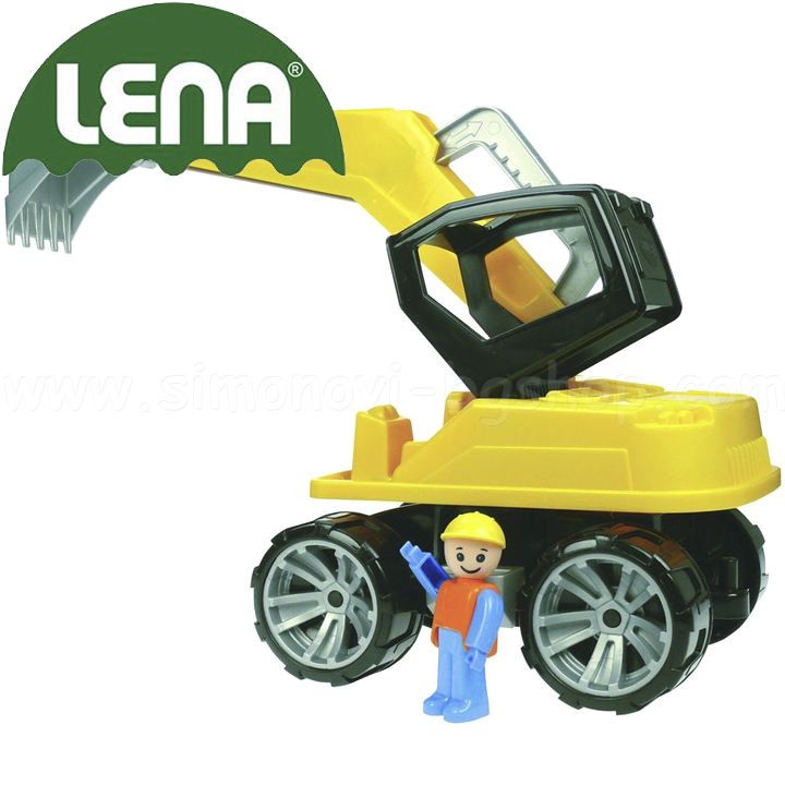 Excavator de jucării Lena Baby 047372