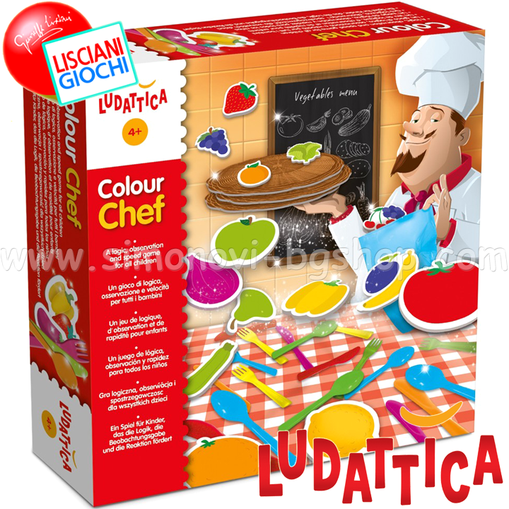 LISCIANIGIOCHI Motley Chef LUDATTICA 047 147