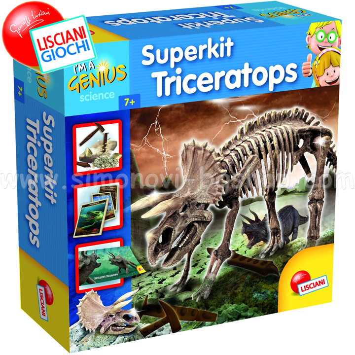 Super Kit pentru genii mici Triceratops 56439