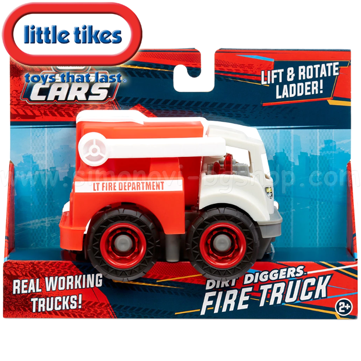 *Little Tikes Dirt Diggers™ Mini Fire Truck 659423 Assortment *Little Tikes Dirt Diggers™ Mini Fire Truck 659423 Assortment