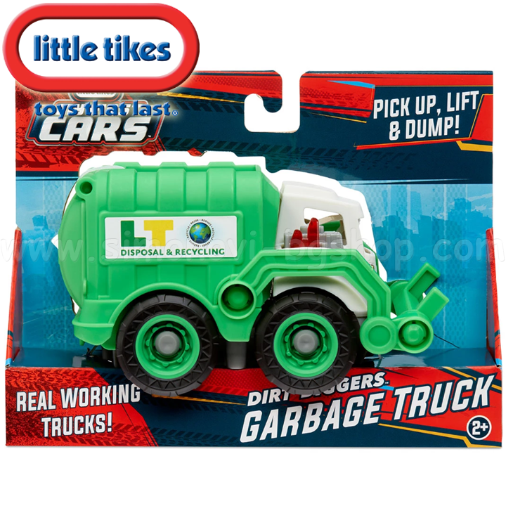 *Little Tikes Dirt Diggers™ Mini Recycling Truck 659430 Assortment *Little Tikes Dirt Diggers™ Mini Recycling Truck 659430 Assortment