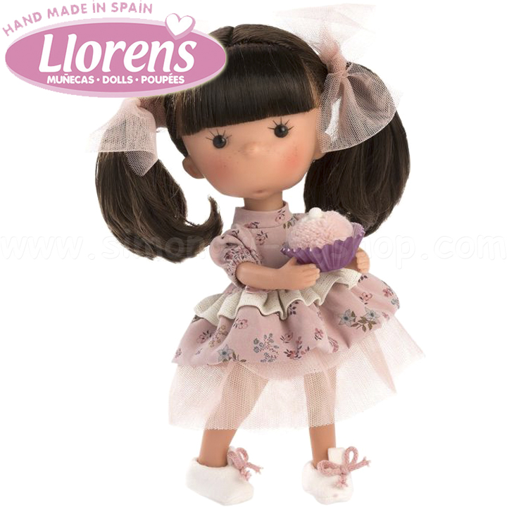 Llorens Doll Miss Sara Pots 26cm 52603