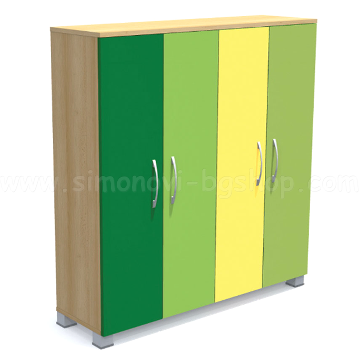 * Children's wardrobe with 2 shelves 120x35x130 cm. 4020140008