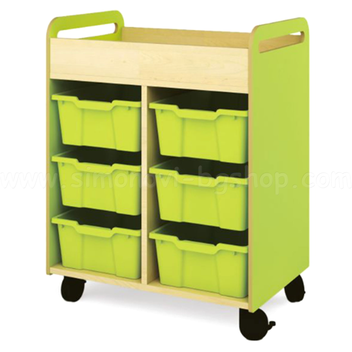 *Nowa Szkola Trolley for scientific accessories 68.5 x 45 x 88 cm 4035100039
