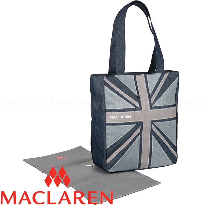 Maclaren     Magazine Tote Denim Flag SDN45012