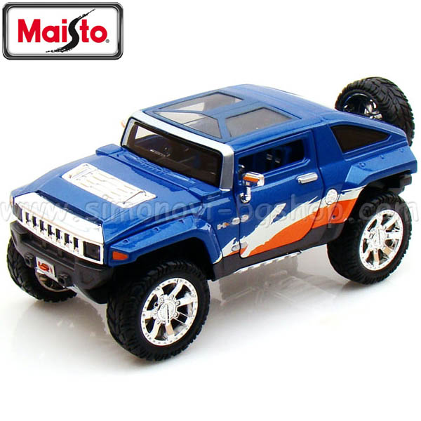 Maisto All Stars - ���� Hummer HX Concept Blue 1:24 ����������