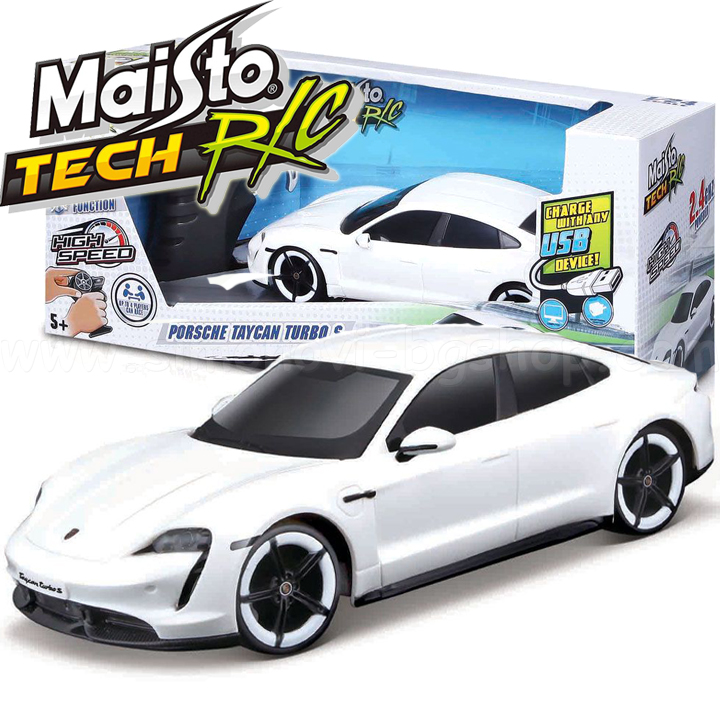 Maisto Tech  Porshe Taycan Turbo S 1:24 R/C 82339