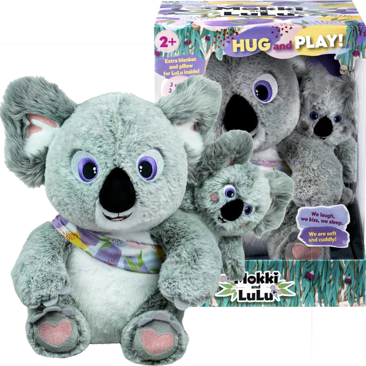 HUGGY LUV Interactive Koala with baby DKO0373