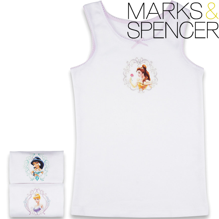 Marks & Spencer Kids jerseys 3pcs. Disney Princess 2-4g.