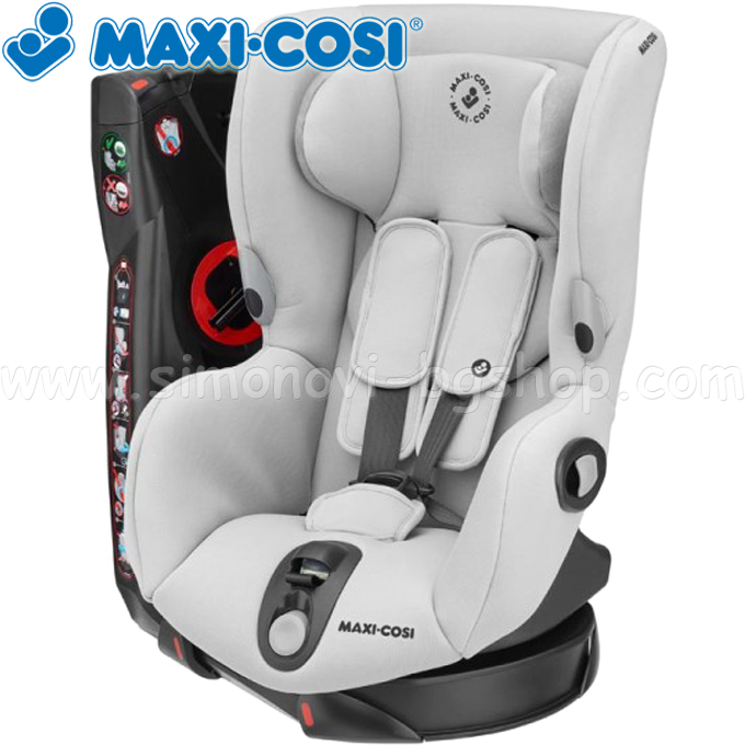 Scaun auto Maxi-Cosi 9-18 kg Axiss Authentic Grey 8608510110 Scaun auto Maxi-Cosi 9-18 kg Axiss Authentic Grey 8608510110