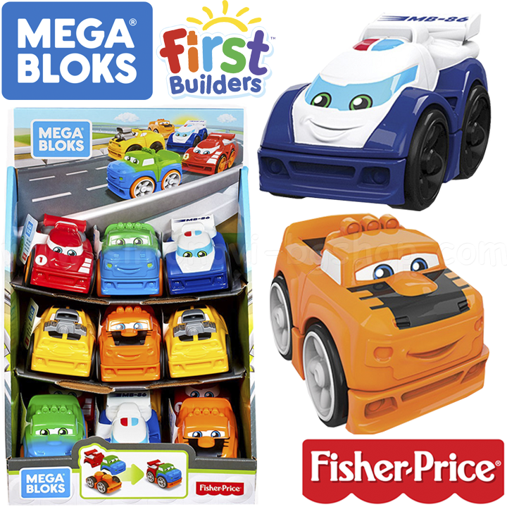 * Fisher Price Mega Bloks Engineer 3h. Assortment FLT32