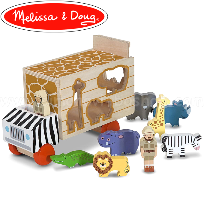Melissa & Doug - Truck with animals for nidation 5180
