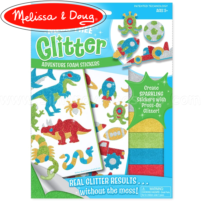 Melissa & Doug - Creative material with glitter Adventure 9501