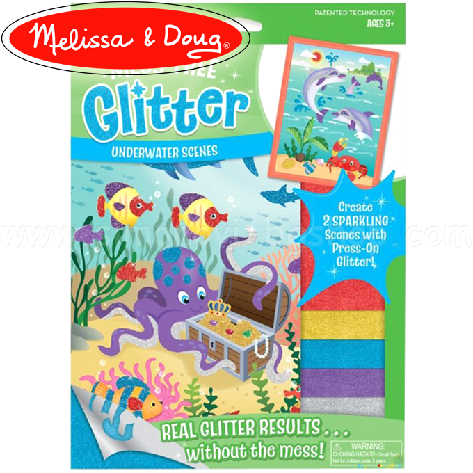 Melissa & Doug - Creative material with glitter Underwater World