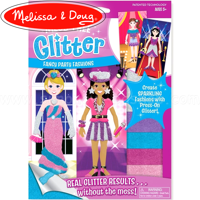 Melissa & Doug - Creative material with glitter Star Party 9512