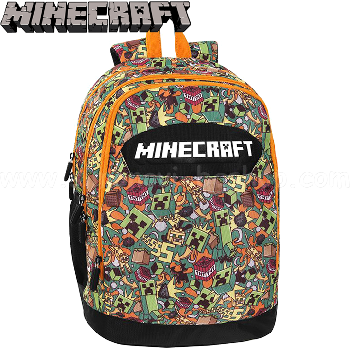 * 2022 Minecraft School Backpack Funtage 68363