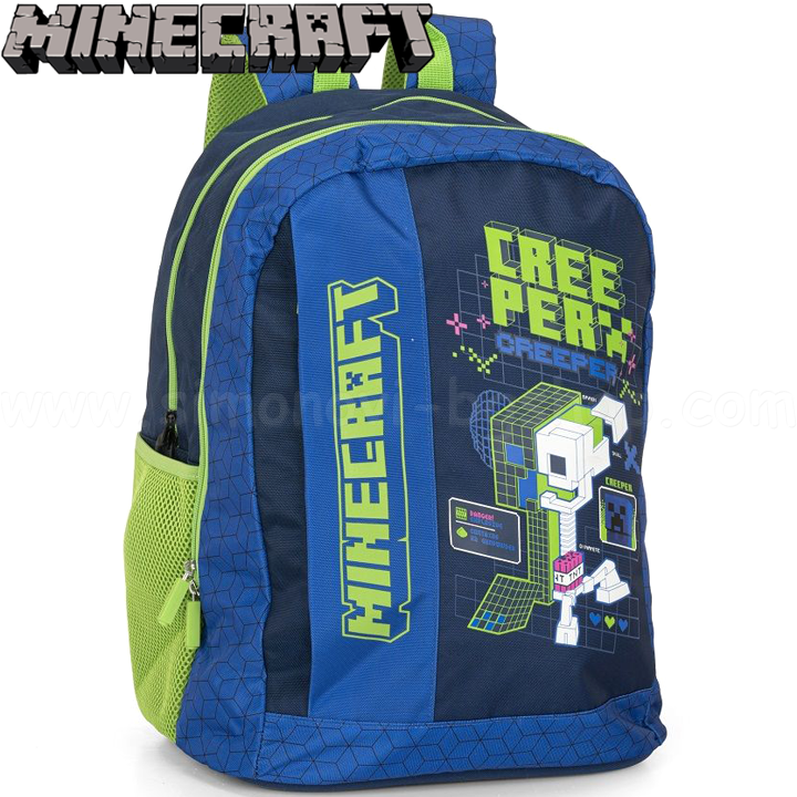 * 2023 Minecraft  Creeper Anatomy Neon 70564