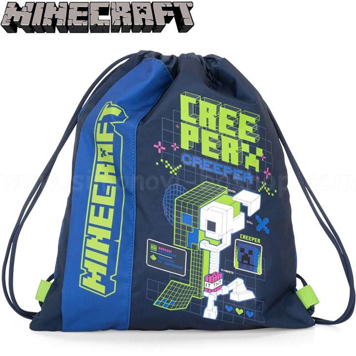 * 2023 Minecraft  Creeper Anatomy Neon70566