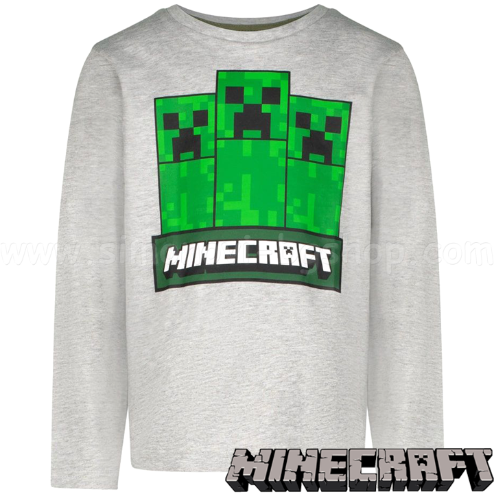* 2022 Minecraft Creepers Trio Long Sleeve Top GC-MNCT-256