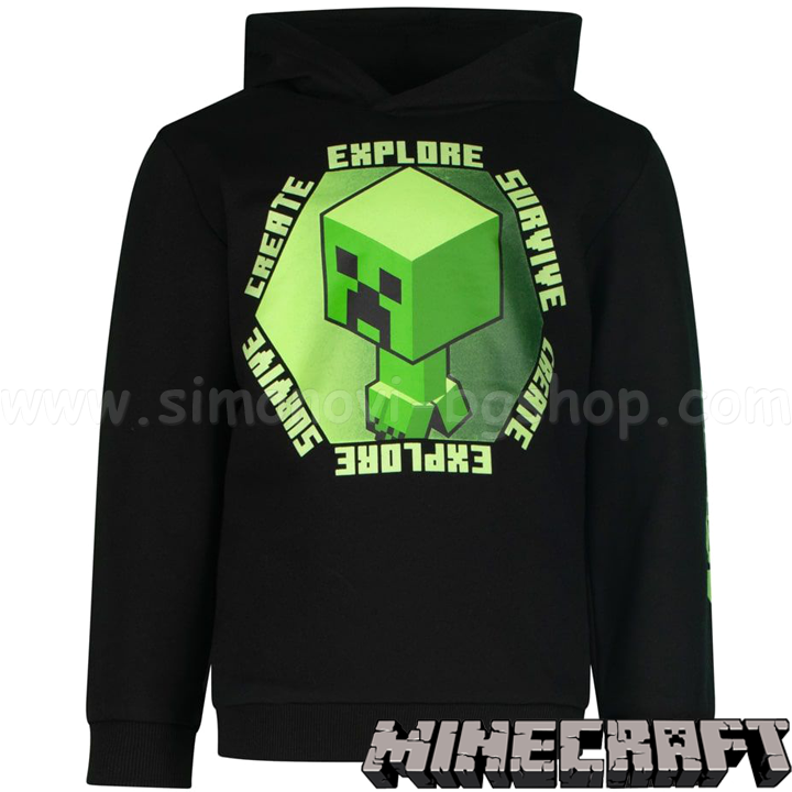 * 2022 Minecraft Creeper Explore Hoodie GC-MNCT-266