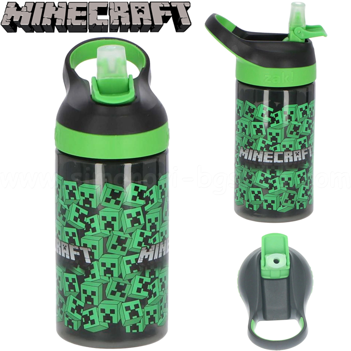* Sticla de apă Minecraft Sports 2022 450 ml. Minecraft MC21010