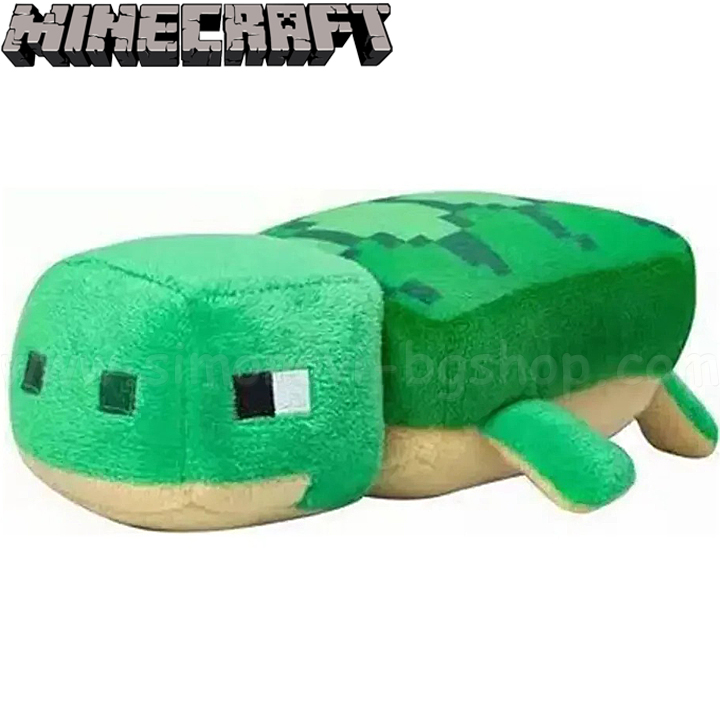 *2025 Minecraft Movie Майнкрафт Плюшена играчка Костенурка/ Turtle *2025 Minecraft Movie Майнкрафт Плюшена играчка Костенурка/ Turtle