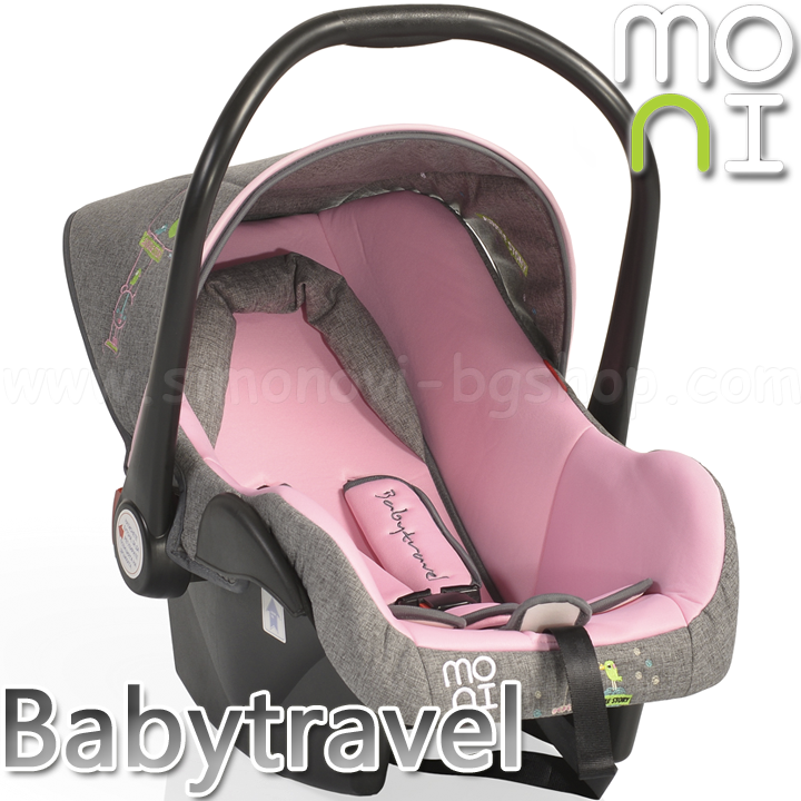Moni    0-13kg. Babytravel Pink Melange