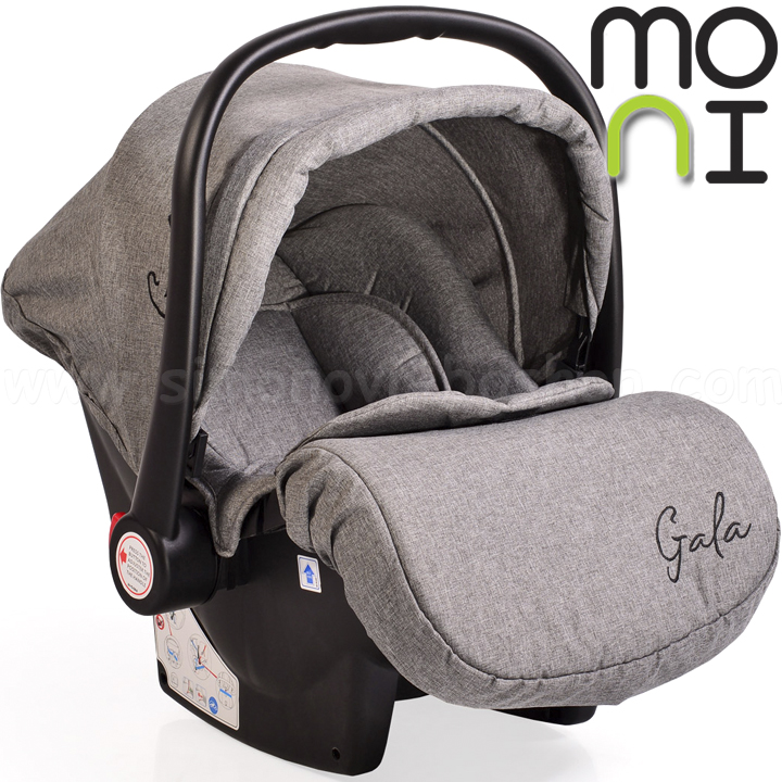 Moni Car Seat 0-13kg Gala Grey