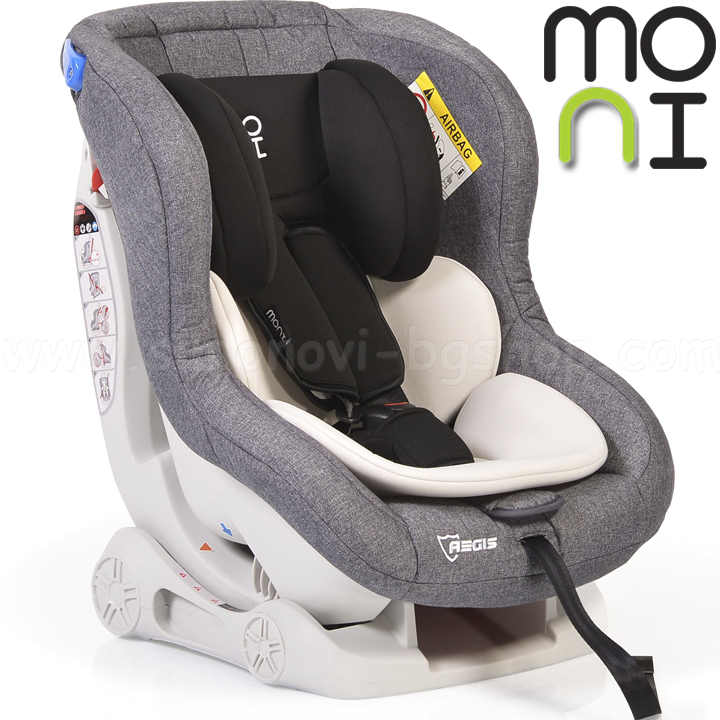 Scaun auto Moni 0-18kg. Aegis Beige / Gray