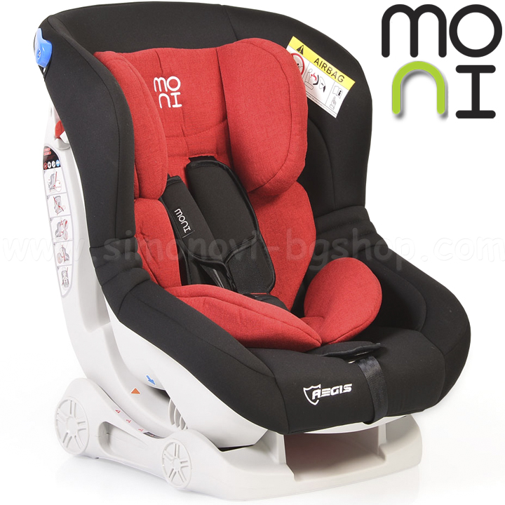 Scaun auto Moni 0-18kg. Aegis Red