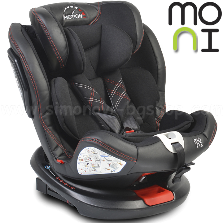 Scaun auto MONI 0-36 kg Motion Black