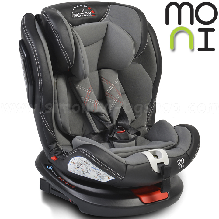 Scaun auto MONI 0-36 kg Motion Grey