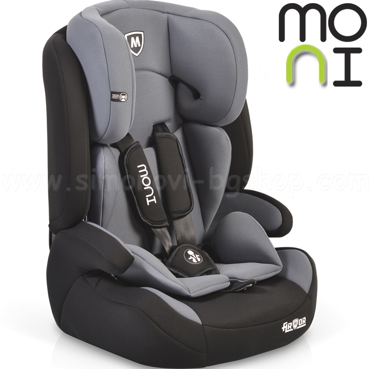 Scaun auto MONI 9-36kg Armură Gri închis