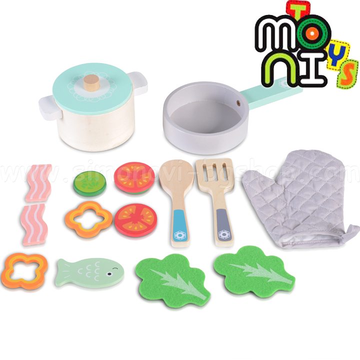 Moni Toys Wooden kitchen set 4257