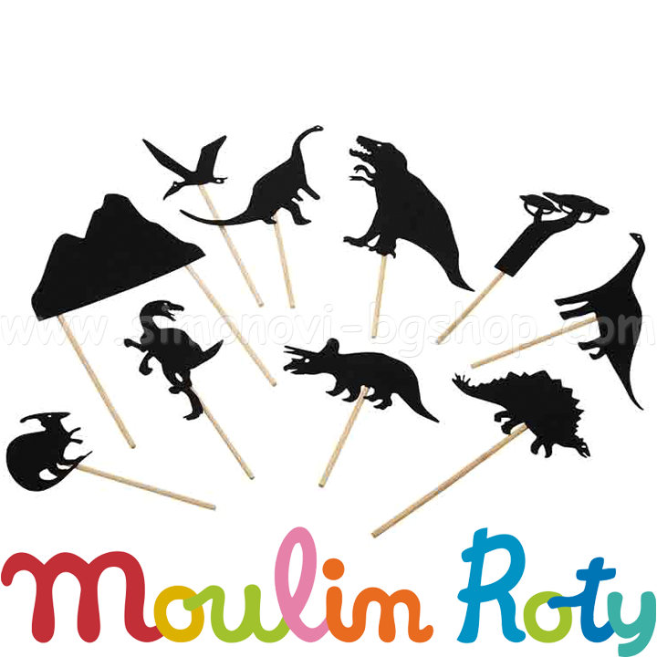 Moulin Roty Dolls Umbre în Dinozaurii Întunecați 711014