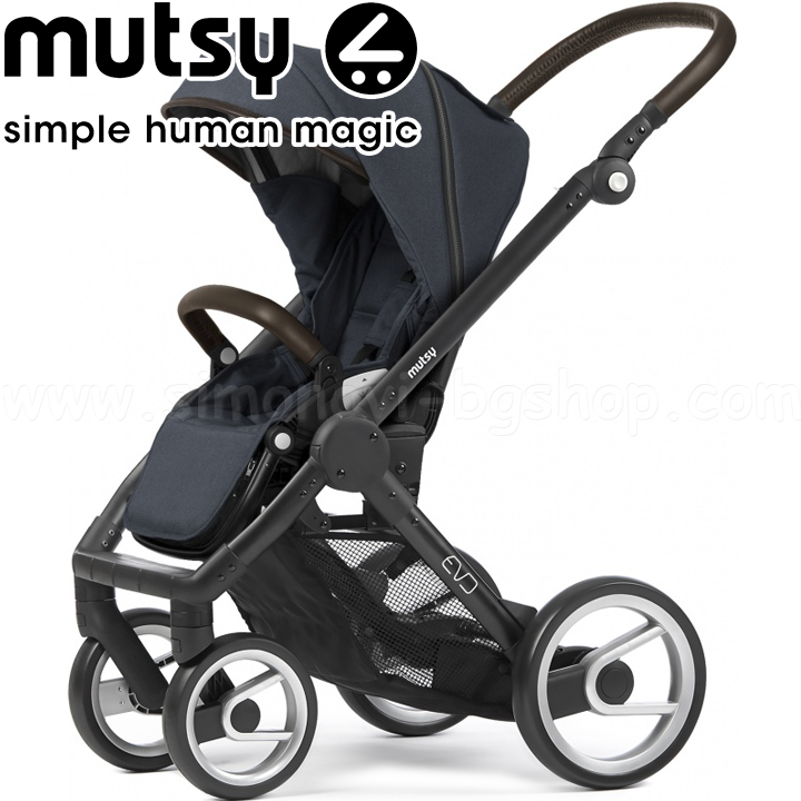 Mutsy   Evo Farmer Stone Wash Black