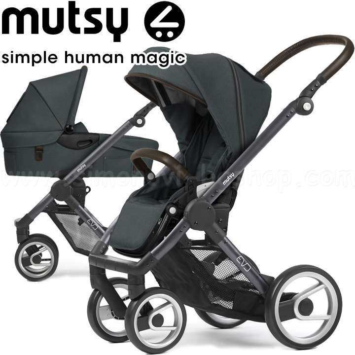 Mutsy   21 Evo Farmer Emerald Green Dark Grey