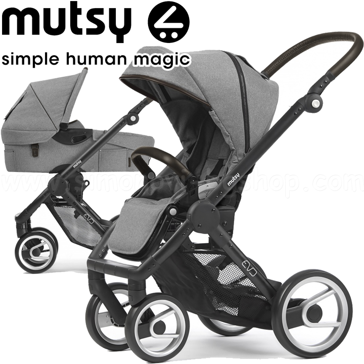Mutsy Evo Farmer Mist Black