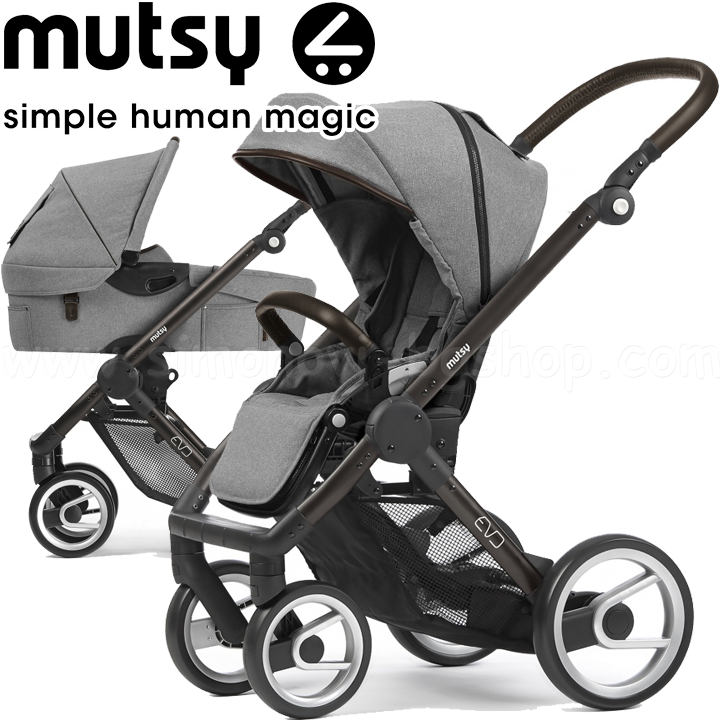 Mutsy   21 Evo Farmer Mist Black Brown