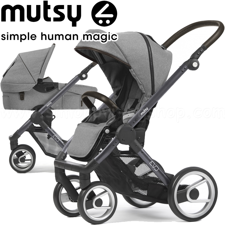 Mutsy Evo Farmer Mist Dark Grey