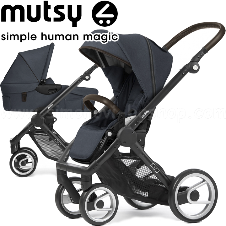 Mutsy   21 Evo Farmer Stone Wash Black