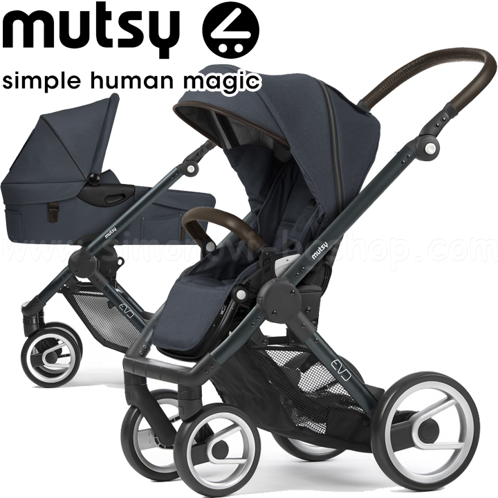 Mutsy   21 Evo Farmer Stone Wash Green Blue