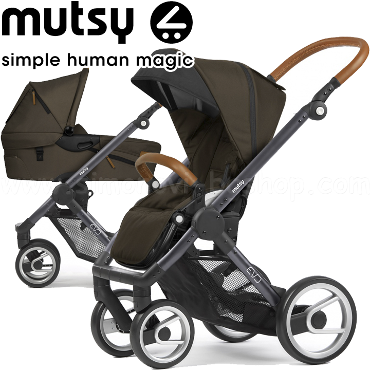 Mutsy   21 Evo Urban Nomad Dark Olive Dark Grey